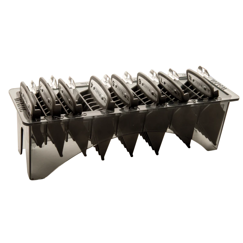 Wahl Professional Premium Cutting Guides 1-8 w/ Organizer&nbsp;