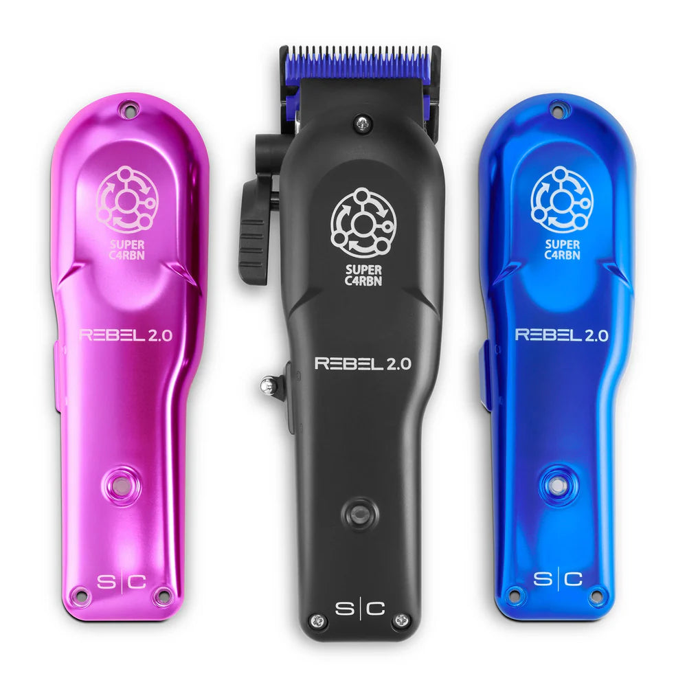 StyleCraft Rebel 2.0 Professional Cordless Hair Clipper w/ Super C4RBN Motor