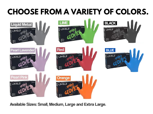 L3VEL3 Professional Nitrile Gloves