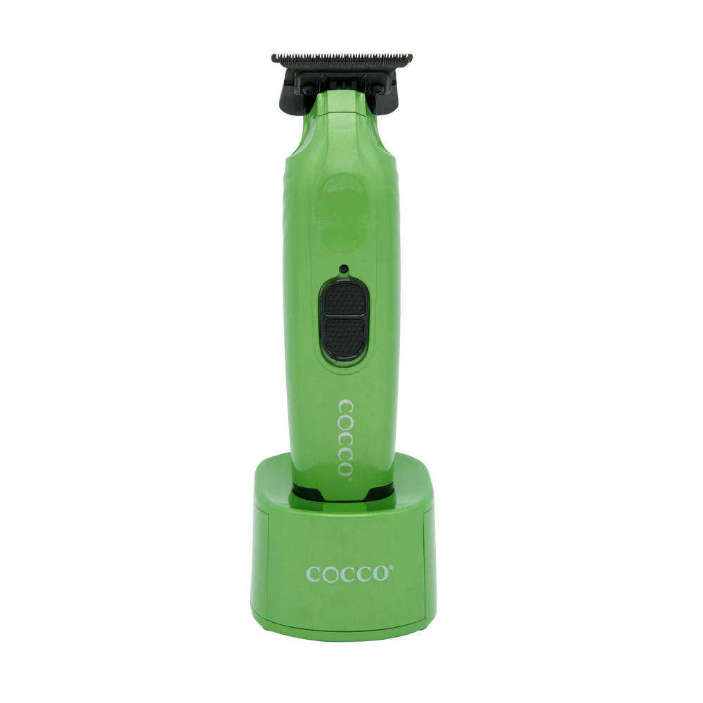 Cocco Hyper Veloce Pro Cordless Trimmer w/ Digital Gap Ambassador Graphene Blade + Charging Stand